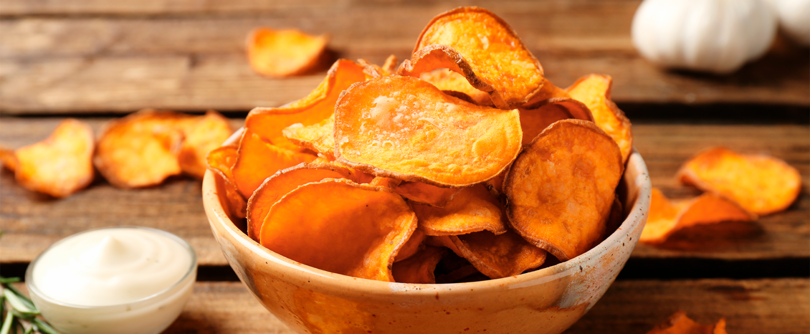Chips de batata-doce na air fryer: qual escolher e como fazer